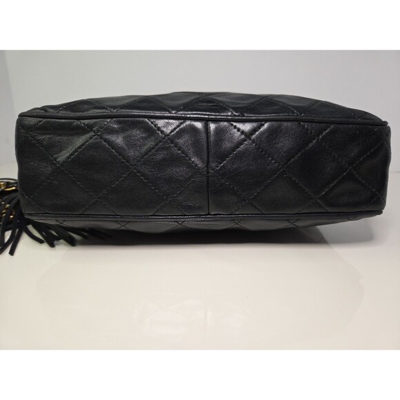 Coco Chanel Black Quilted Leather Iconic Handbag - Picture 8 of 16